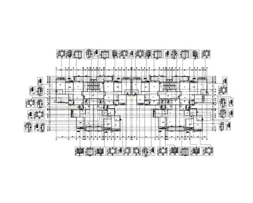 居民楼铝合金门窗工程深化建筑施工图